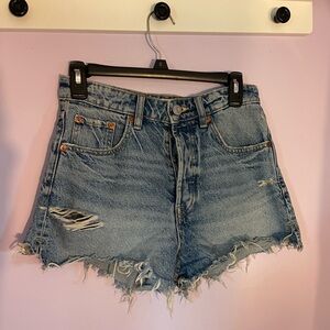 Zara Blue Jean Shorts